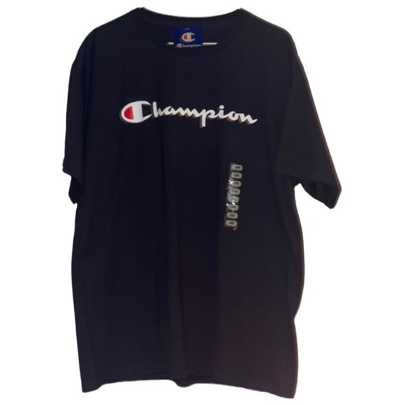 Champion Men’s t-shirt size large - Navy Blue - Picture 1 of 8